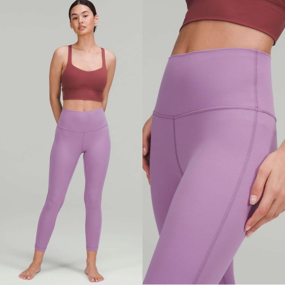 Lululemon Align High Rise Pant Leggings Wisteria Purple Size 12 NWT - Picture 3 of 12